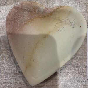 Handmade Kenyan Soapstone Heart Dish | Fair Trade | Natural Stone